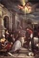 聖バレンタイン 聖ルシラ・ヤコポ・バッサーノの洗礼を受ける